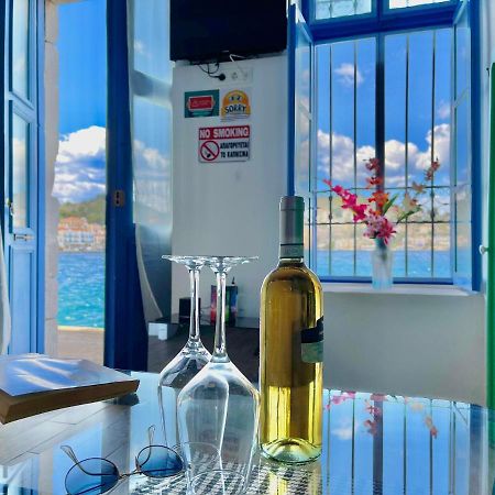 Seafront - Harbour View , Pitini 2 Apartment Symi Bagian luar foto